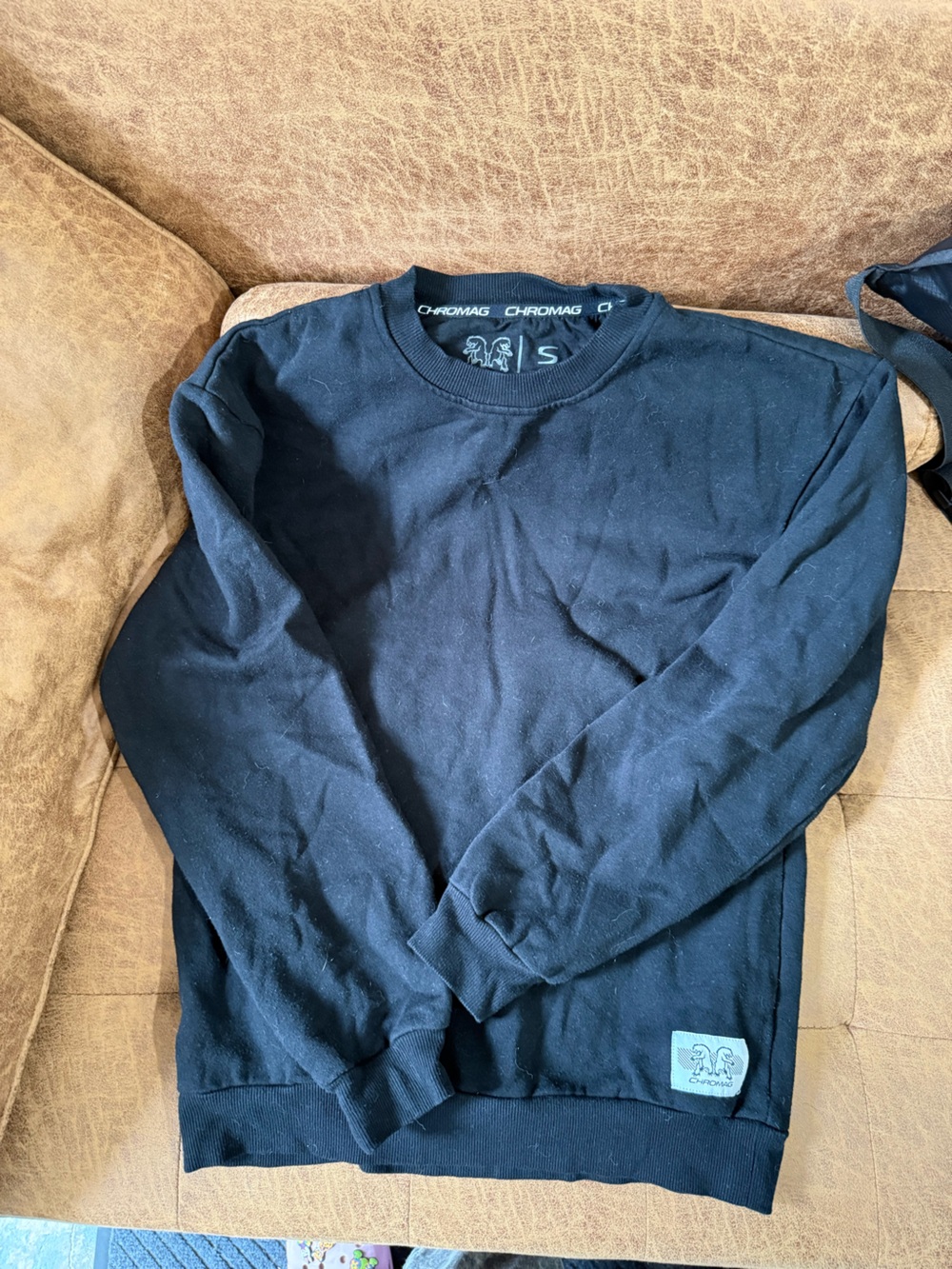Chromag Black Crewneck Sweatshirt